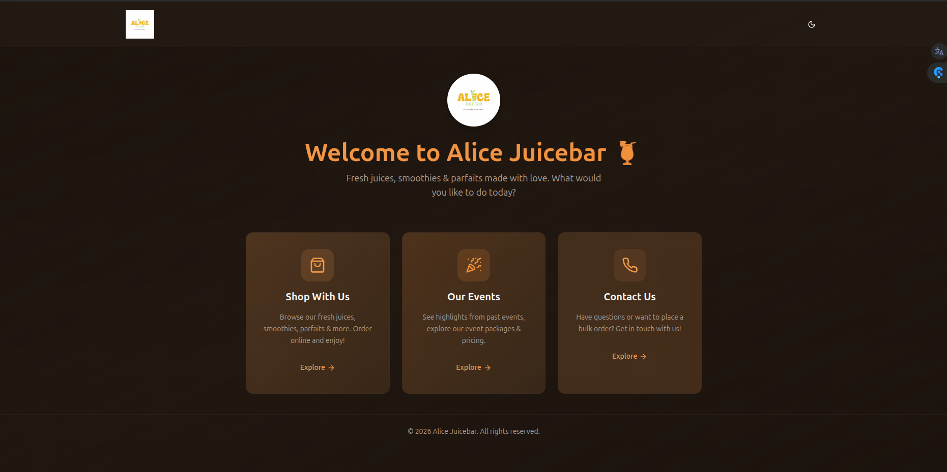 Alice Juicebar